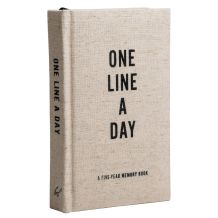  Lifestyle boek Canvas One line a day